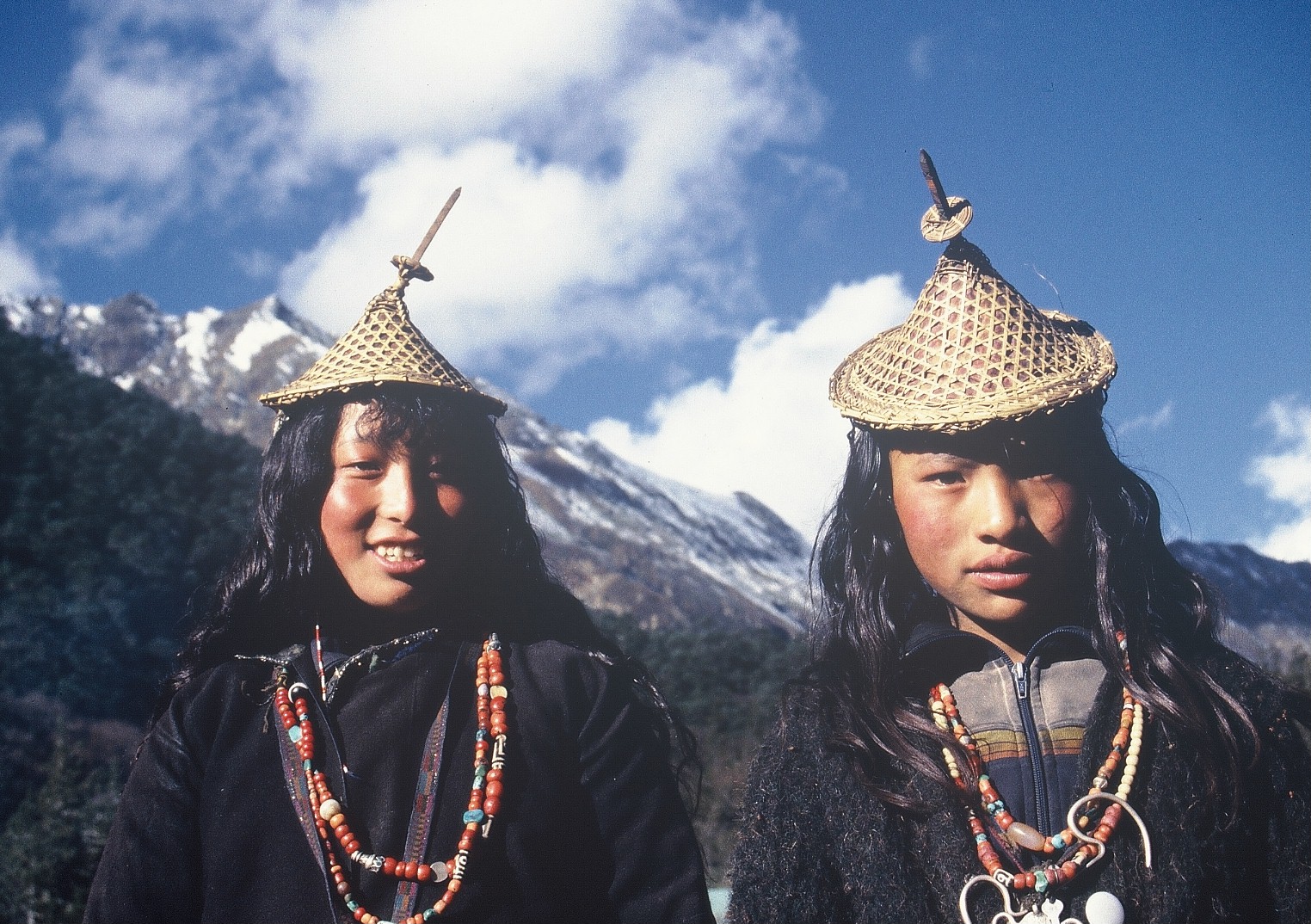 Laya girls | Bhutan Visit 