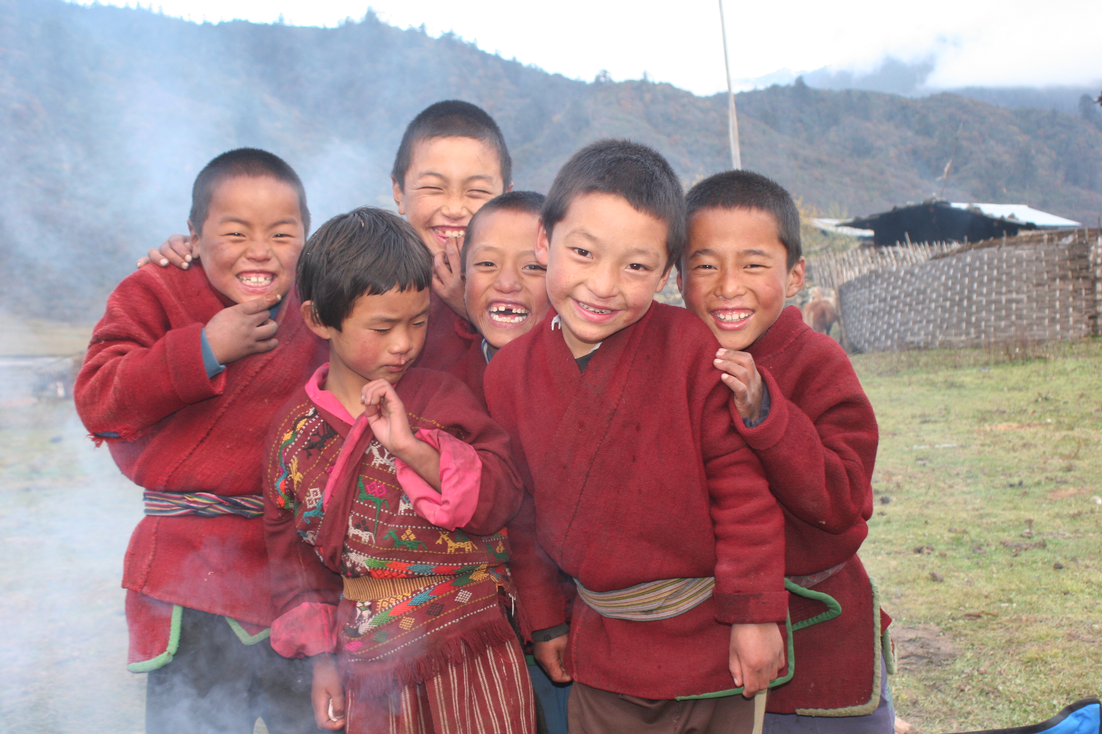 Merak boys | Bhutan Visit