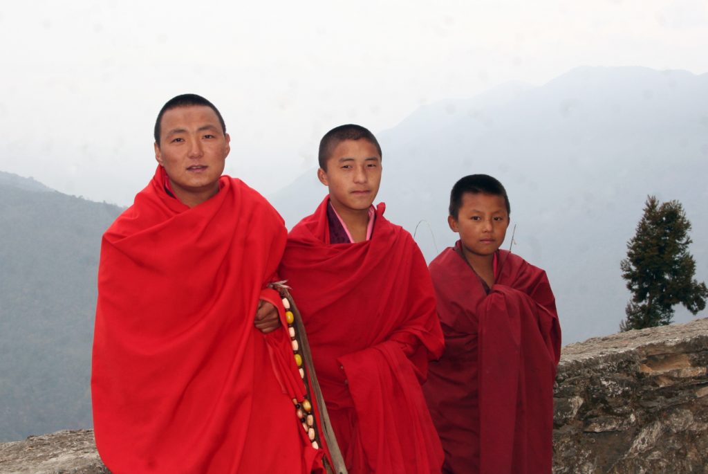 Monks-at-Zhemgang | Bhutan Visit 